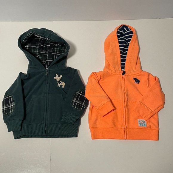 Baby Boy Clothing Lot of 24 Sleepers Jacket Short Long Sleeve Rompers 3M to 6M - Picture 4 of 13